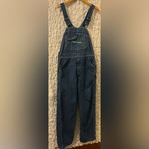 Vintage Key Imperial Denim Overalls, 34 X 30, Carpenter Workwear